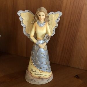 Elements Angel figurine for mom “ mothers fill our lives with love “
